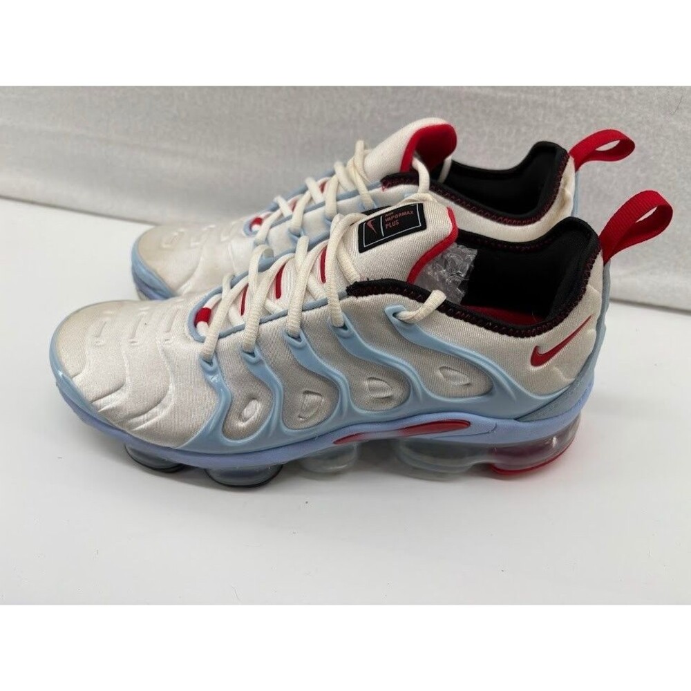 Nike Men's‎ Size 8.5 Air Vapormax Plus (CW6974 100) Sneaker Trainer Running Blue